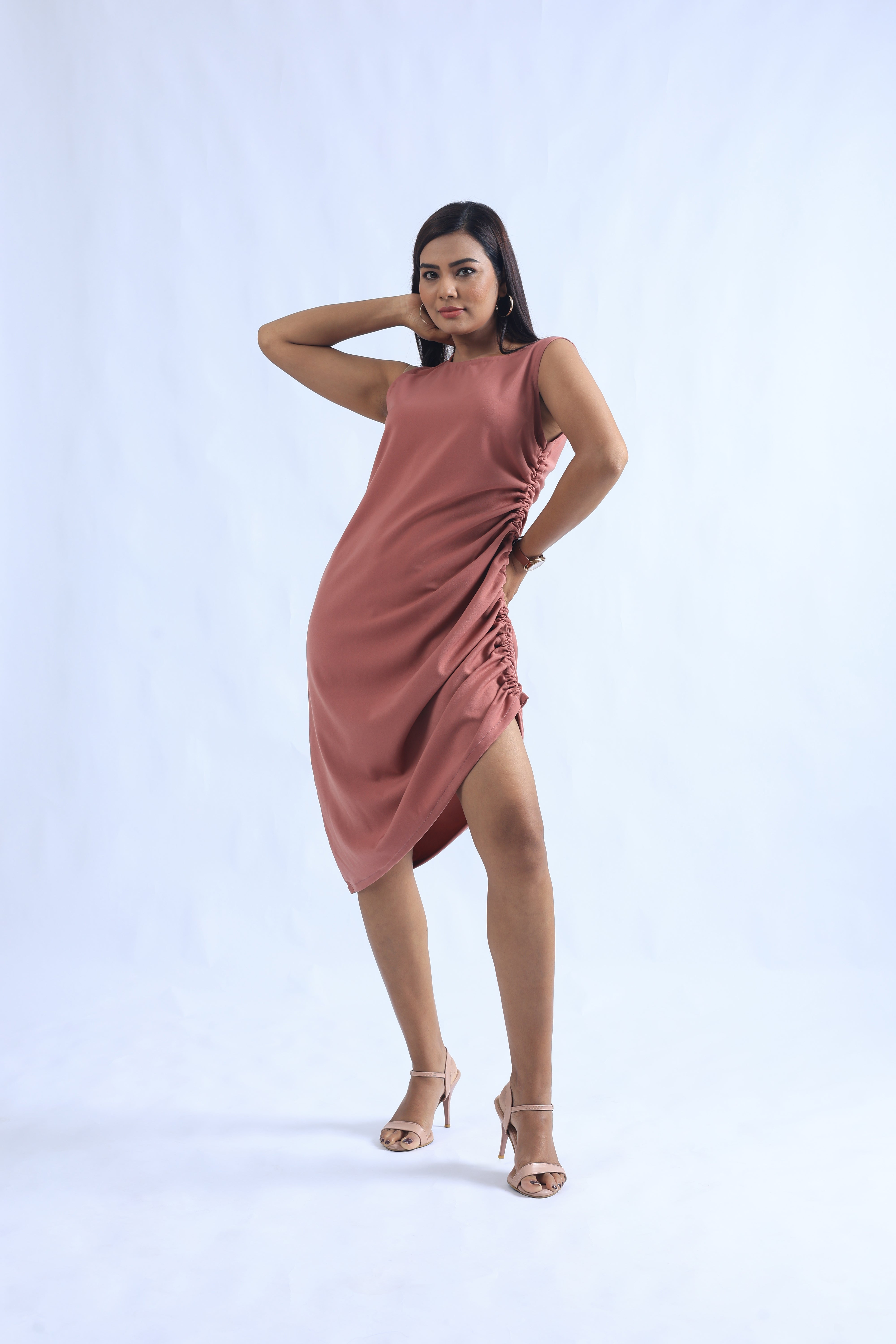 Dusky Rose Triple Threat Dress