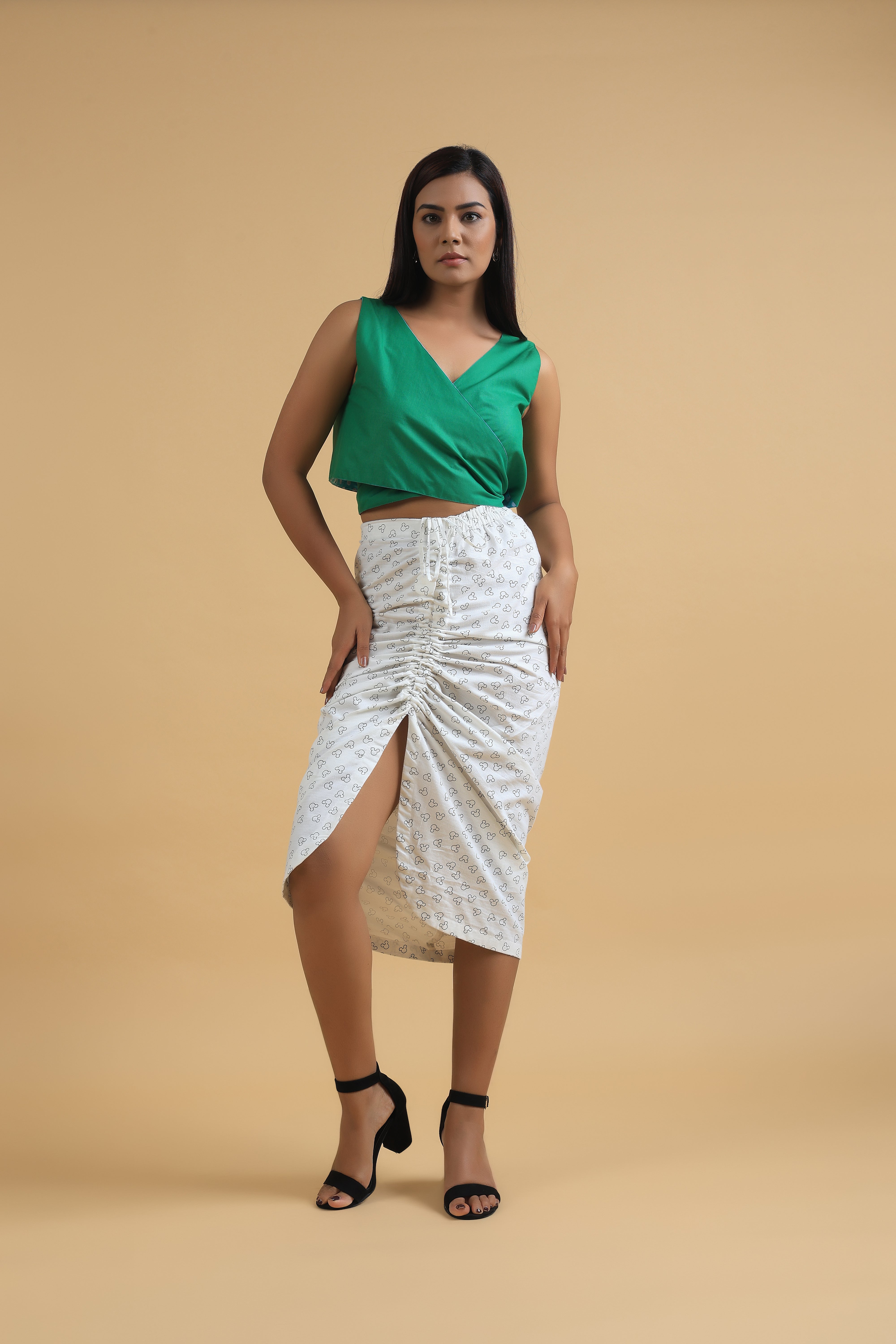 Thryve Slit Skirt
