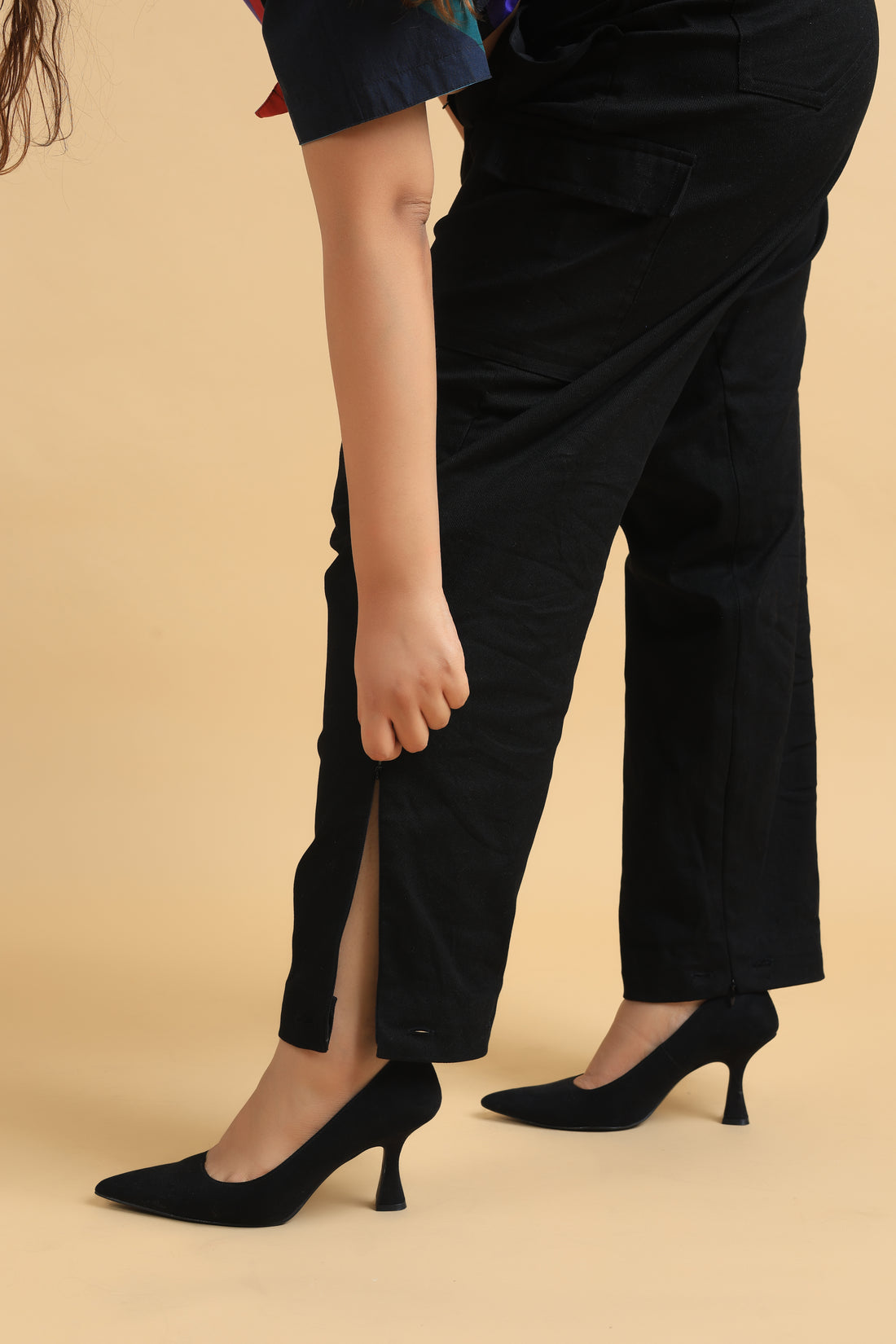 Black Corto Pants