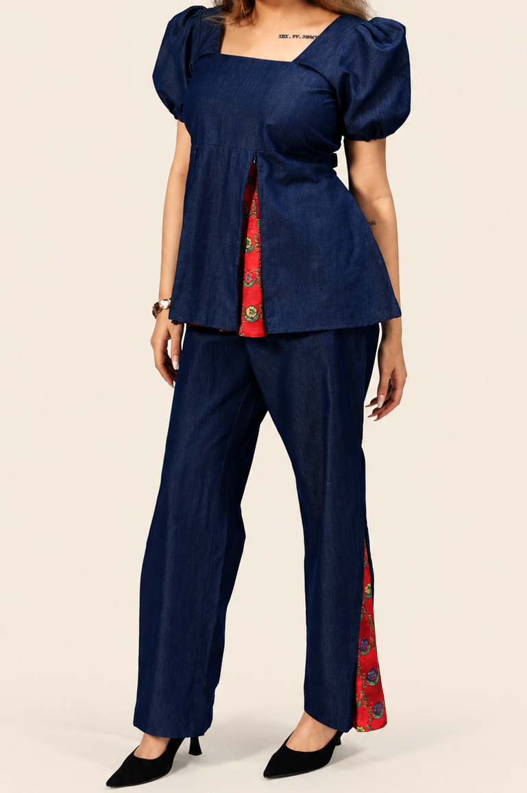 Denim Surprise - Red Gamthi