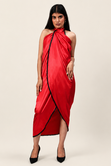 Red Magic Snake Dress
