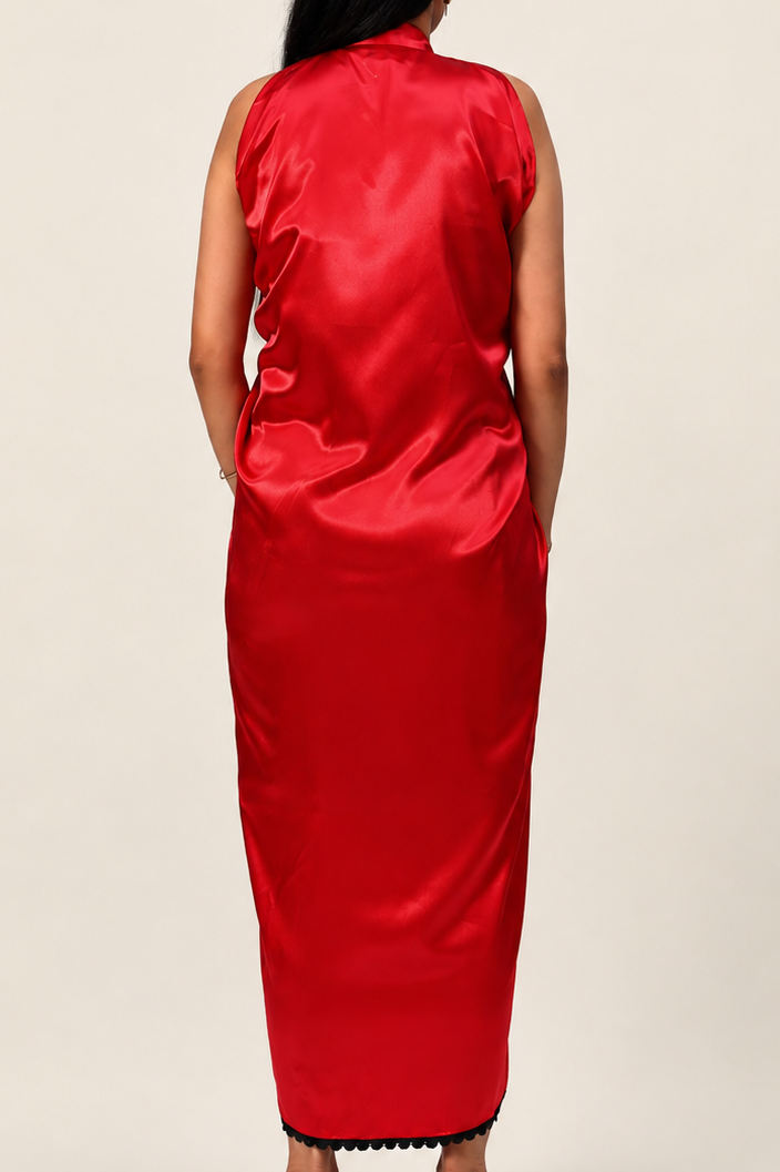 Red Magic Snake Dress