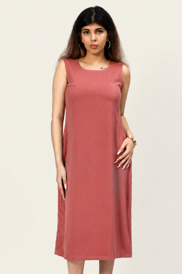 Triple Threat Dress - Dusky Rose