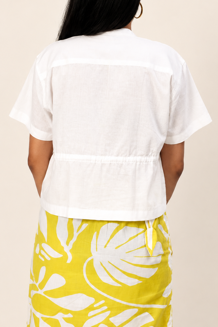 Bow Shirt - White