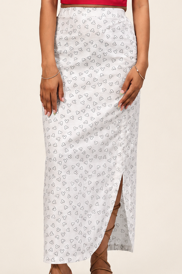 Thryve Slit Skirt - Mickey Mouse