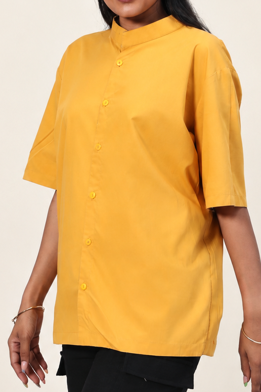 UniRev Shrt - Grey Area + Mustard