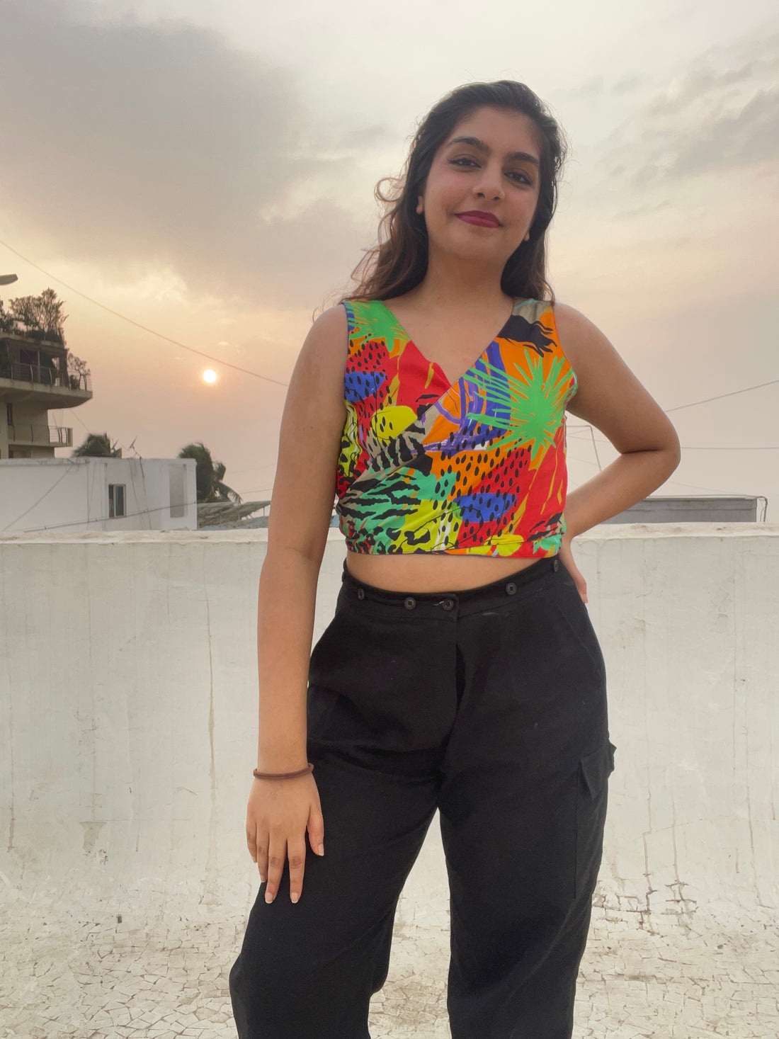 Blue Reverse Duet Top + Kaleidoscope