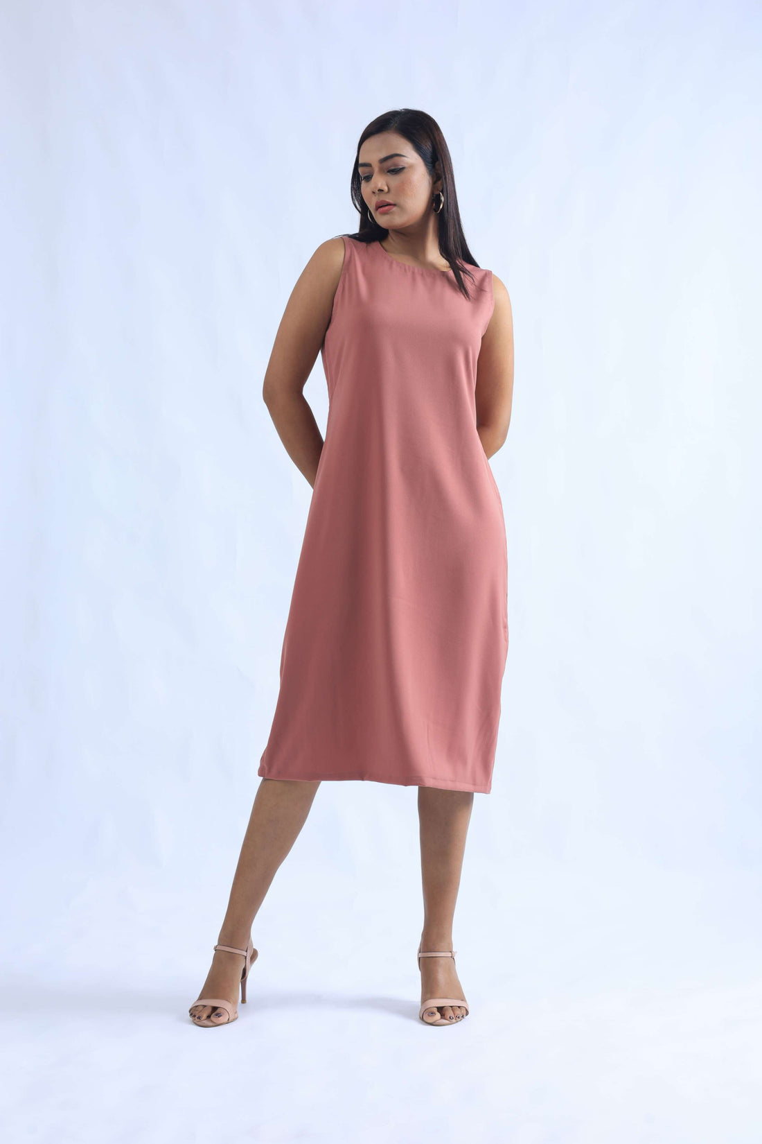 Triple Threat Dress - Dusky Rose