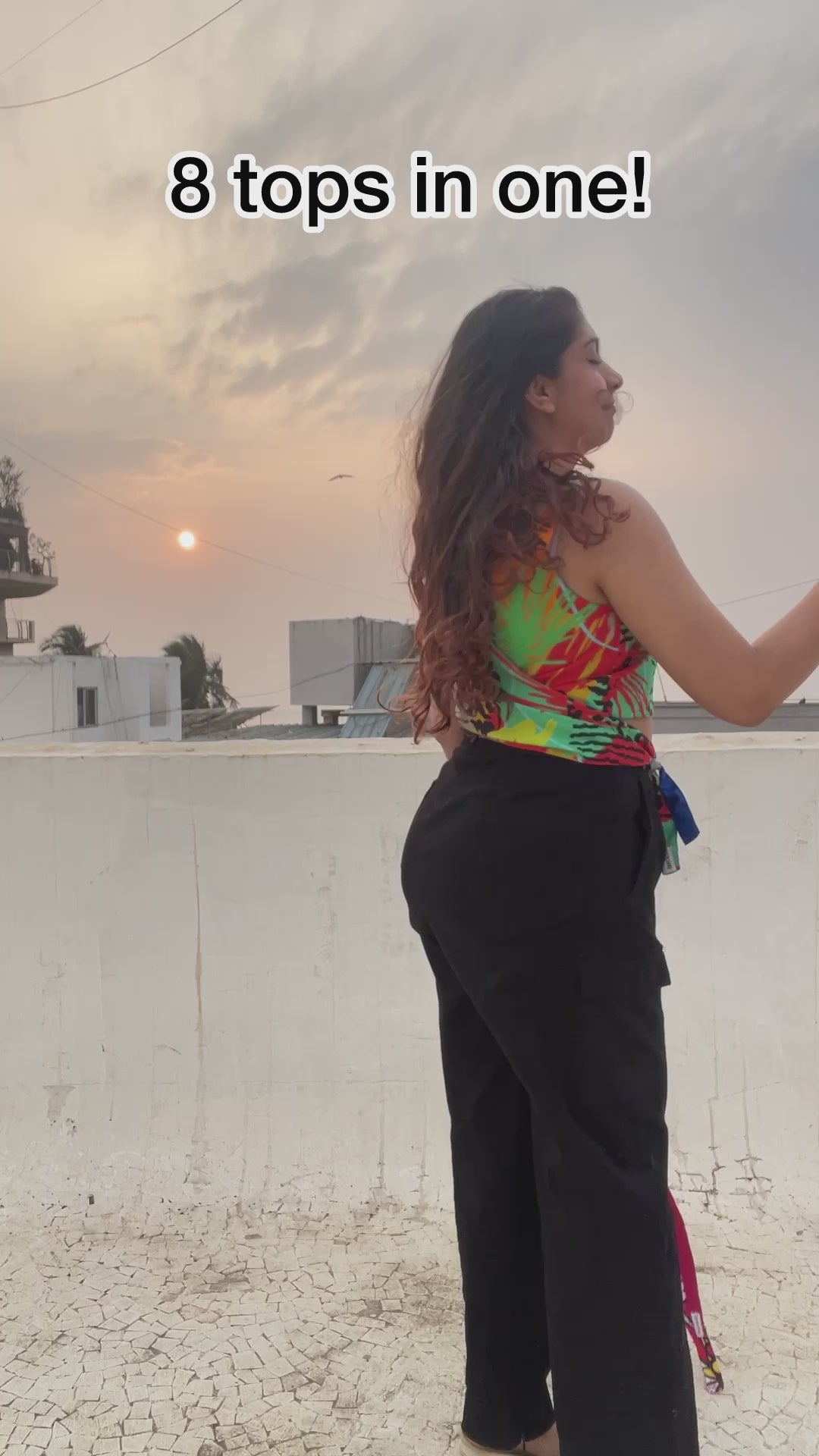 Blue Reverse Duet Top + Kaleidoscope